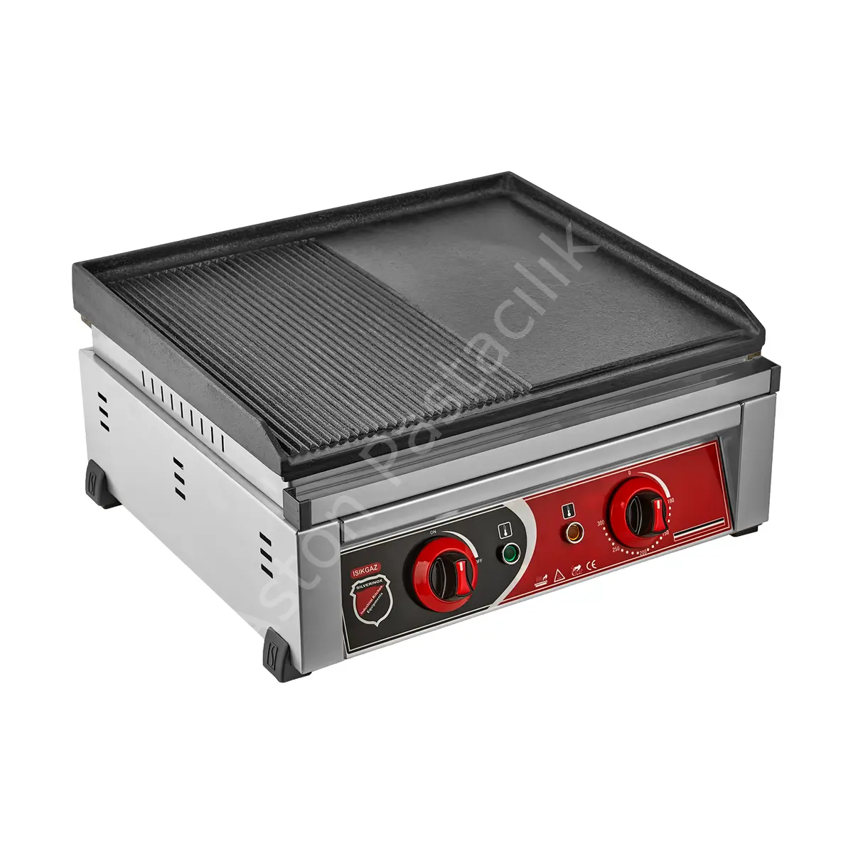 Elektrikli Döküm Izgara 50 cm