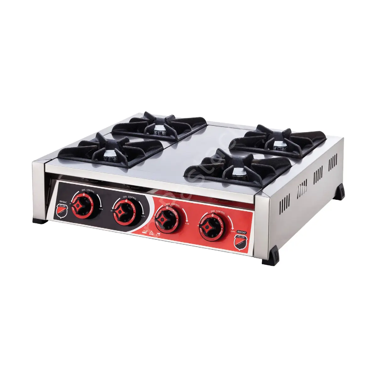 Set Üstü Mini Ocak (NG ve LPG) - 4 Gözlü