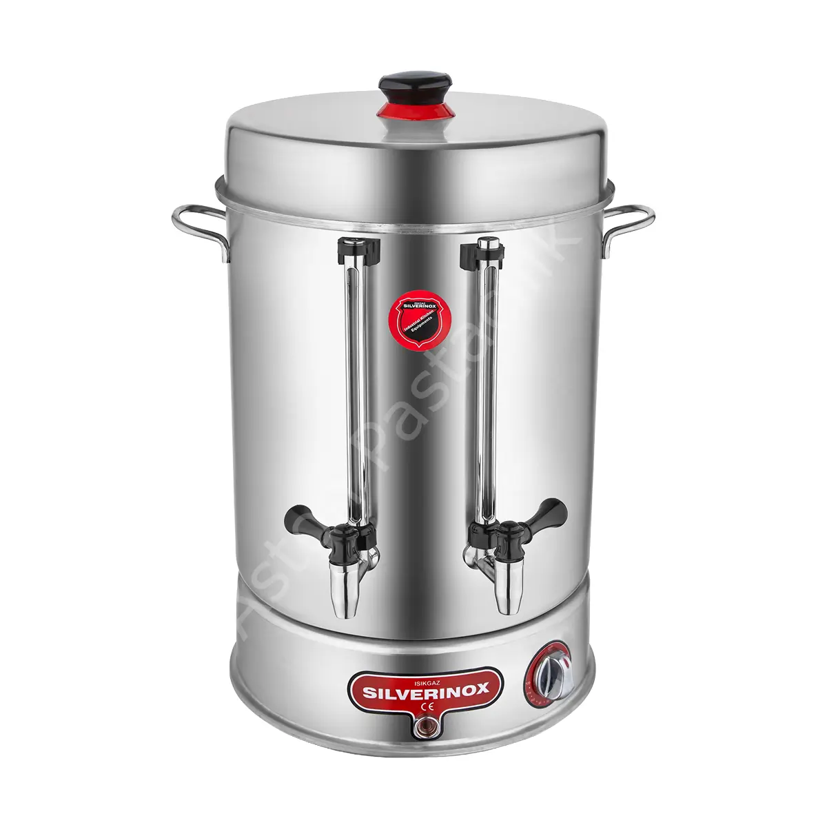 Çevirmeli Metal Musluklu Çay Makinesi - 120 Bardak (12 Litre)