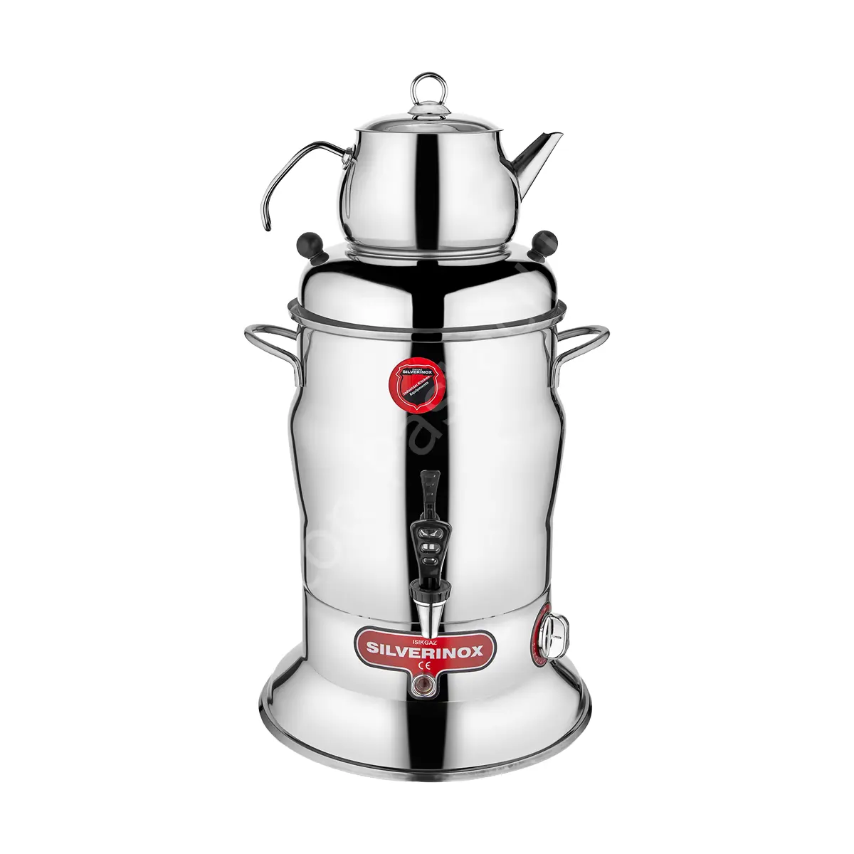 Çay Semaveri 10 Litre - 1 Demlik