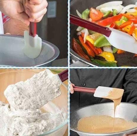 Silikon Saplı 41cm spatula