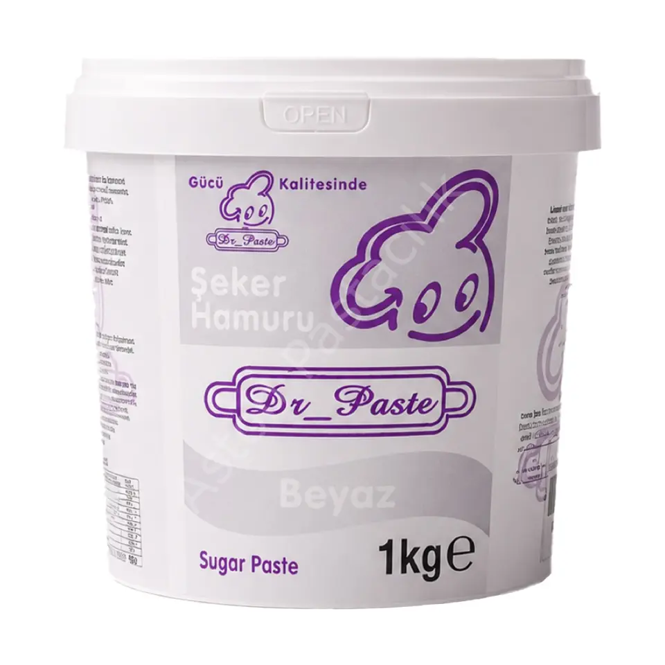 Dr. Paste Şeker Hamuru 1 kg - Beyaz