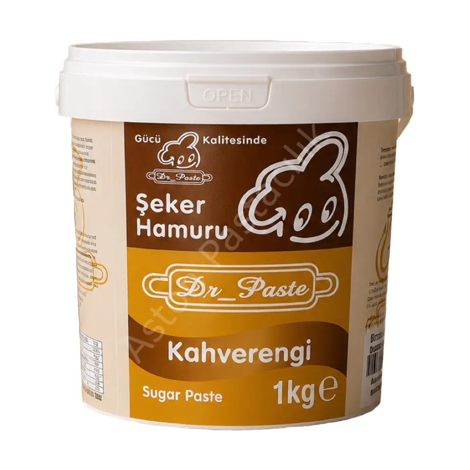 Dr. Paste Şeker Hamuru 1 kg - Kahverengi