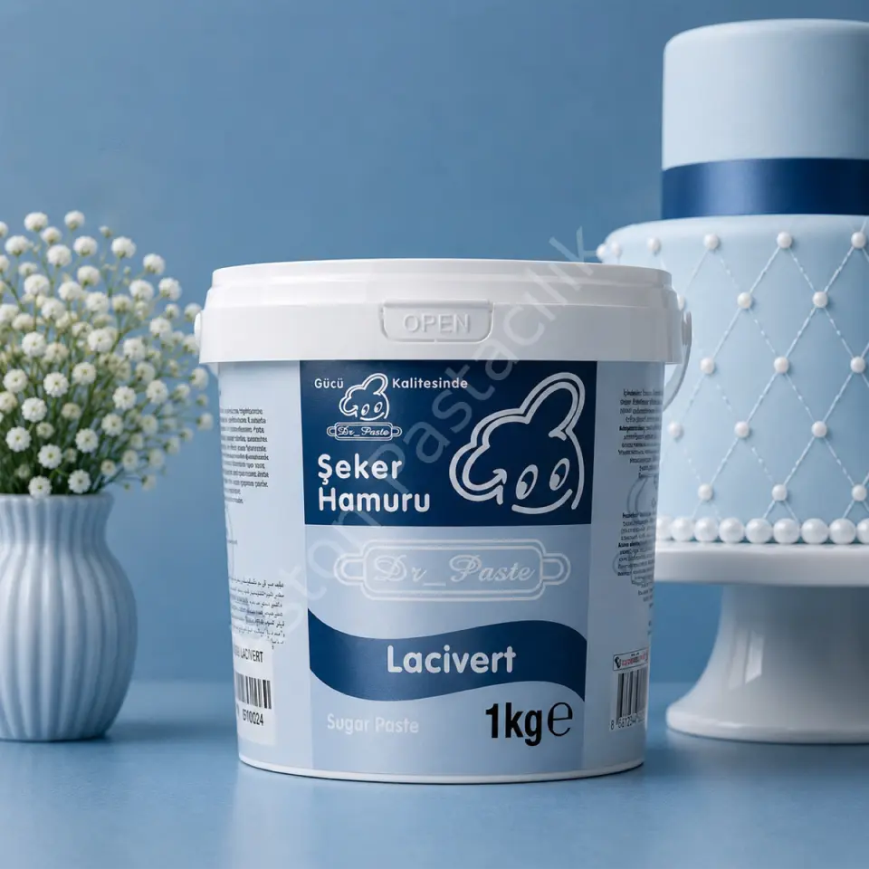 Dr. Paste Şeker Hamuru 1 kg - Lacivert
