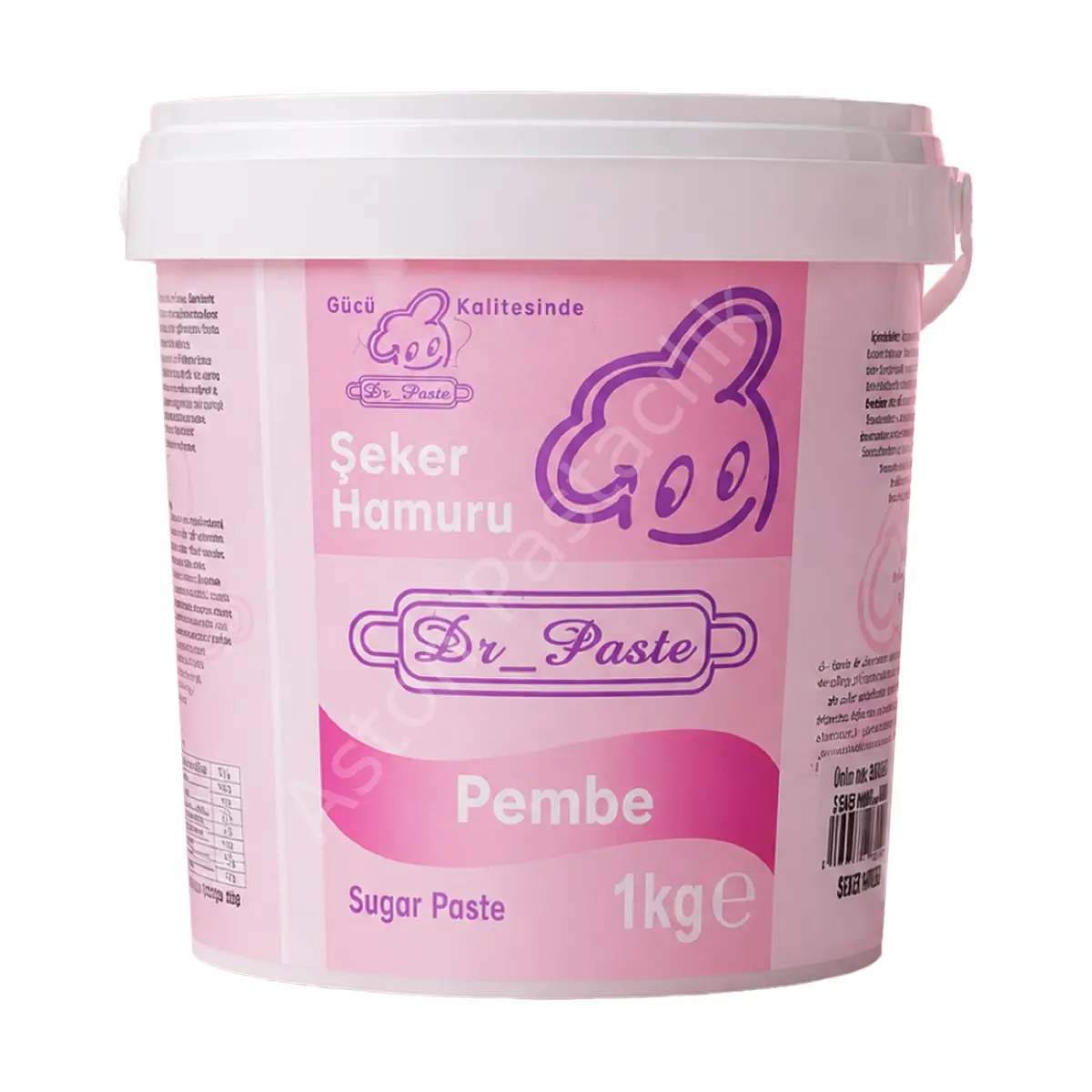 Dr. Paste Şeker Hamuru 1 kg - Pembe