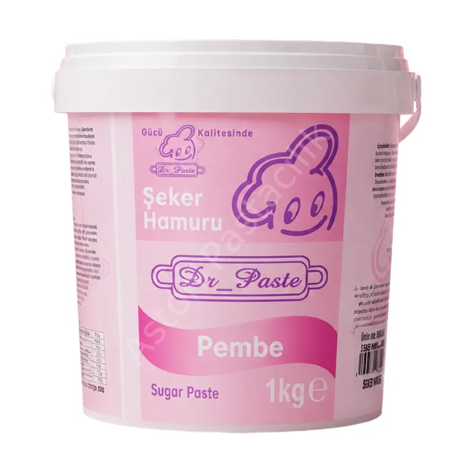 Dr. Paste Şeker Hamuru 1 kg - Pembe