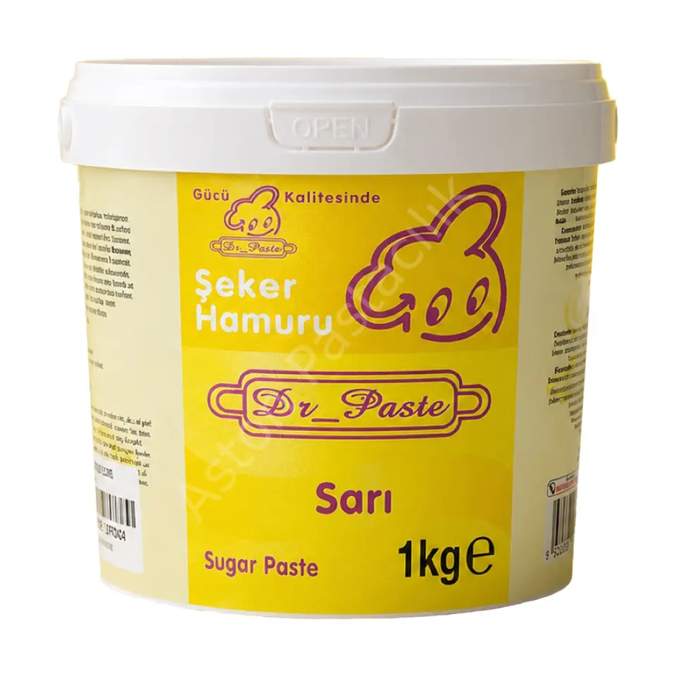 Dr. Paste Şeker Hamuru 1 kg - Sarı
