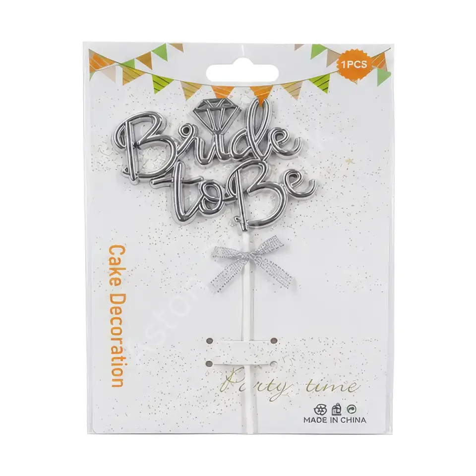 Bride to Be Silver (Gümüş) Pleksi