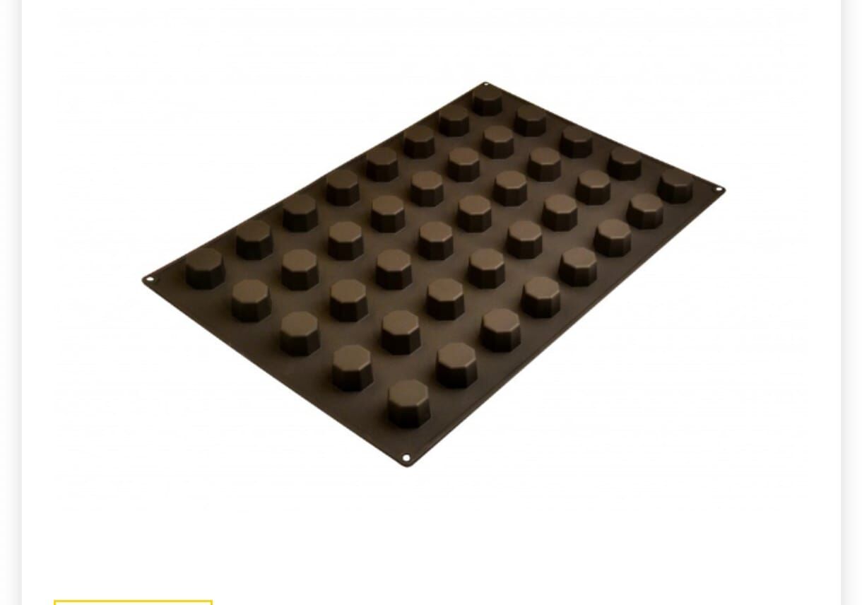Sekizgen sufle  silikon  40x60
