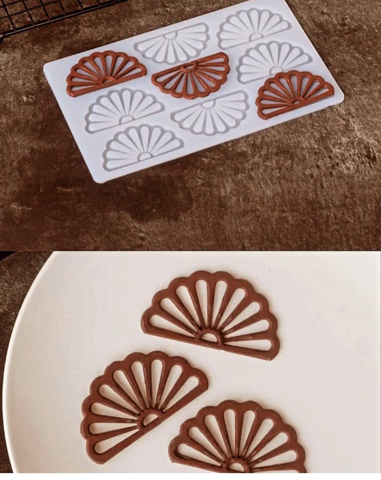 Yelpaze Dekor Silikon