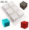 3D Misket Pasta Silikon Kalıbı