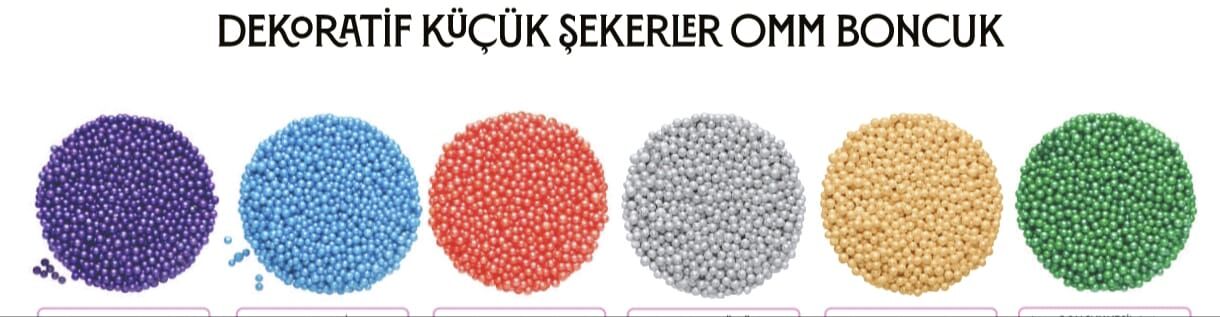 Dekoratif Boncuk 4ml  250gr