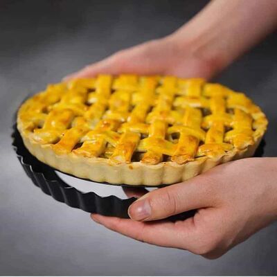 TEFLONLU ALTI ÇIKMALI TART 10 CM
