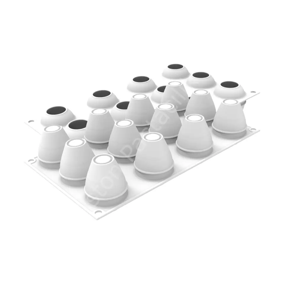 Silikomart Egg Yumurta Şekilli Paskalya Monoporzyon Silikon Kalıbı 70 ml - 12 Gözlü