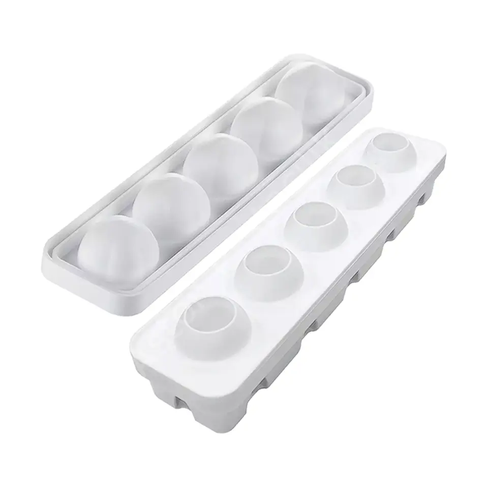 Silikomart Nocciola 3D Fındık Şekilli Silikon Tatlı Kalıbı - 5 Gözlü