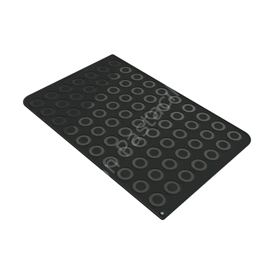 Silikomart MAC02 Macarons Mat Makaron Pişirme Matı 40x60 cm - 70 Gözlü