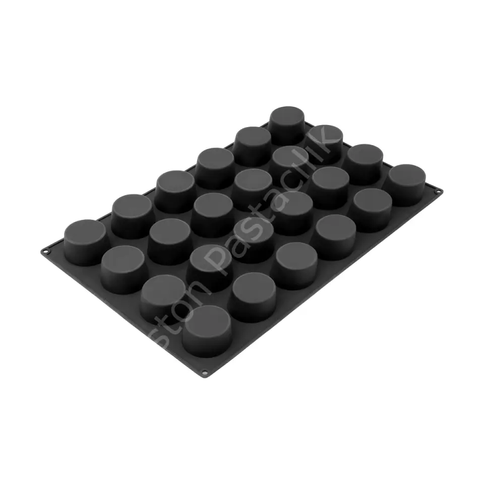 Büyük Muffin Silikon Kek Kalıbı 37x57 cm - 24 Gözlü