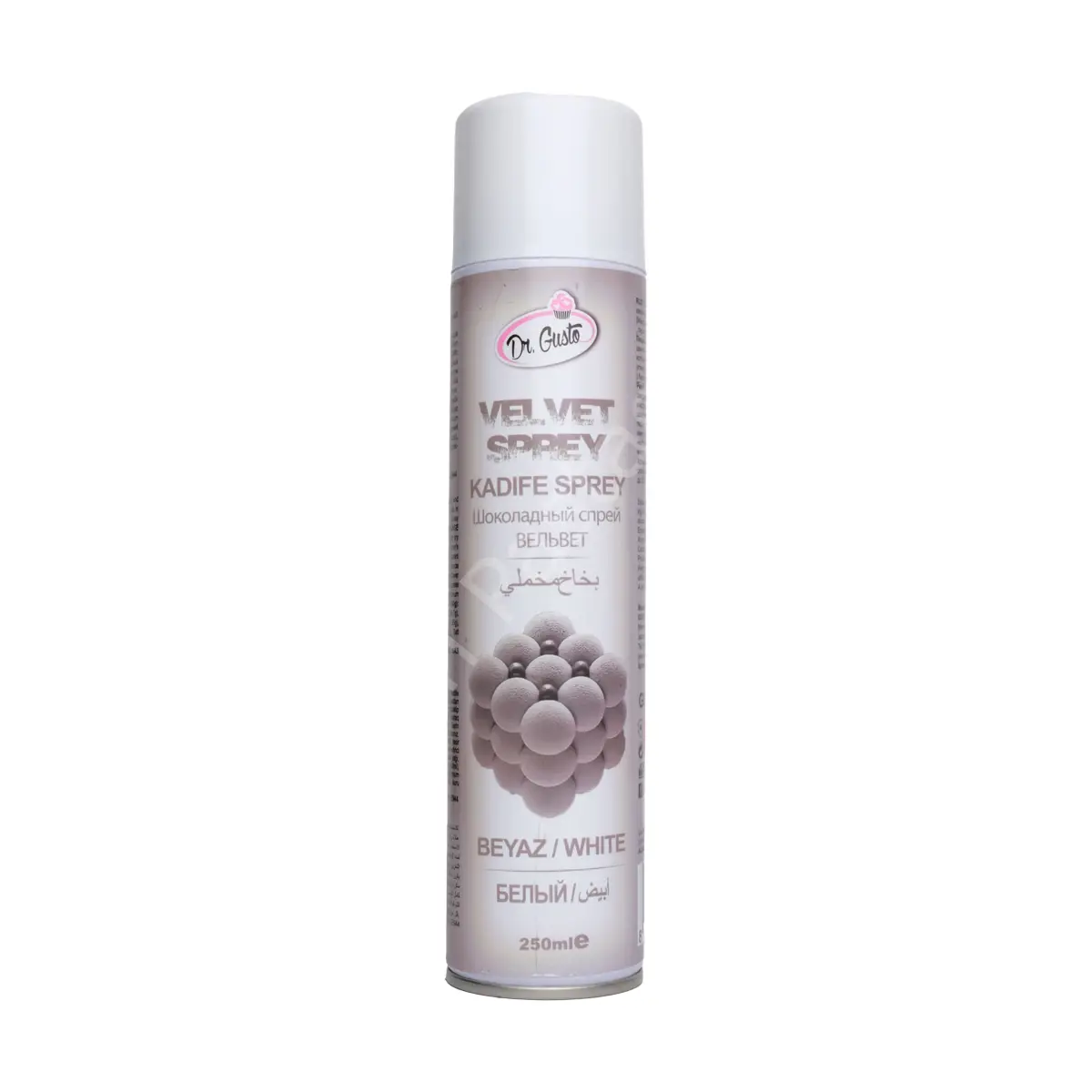 Dr. Gusto Velvet Spray (Kadife Efekt Sprey) Beyaz 250 ml