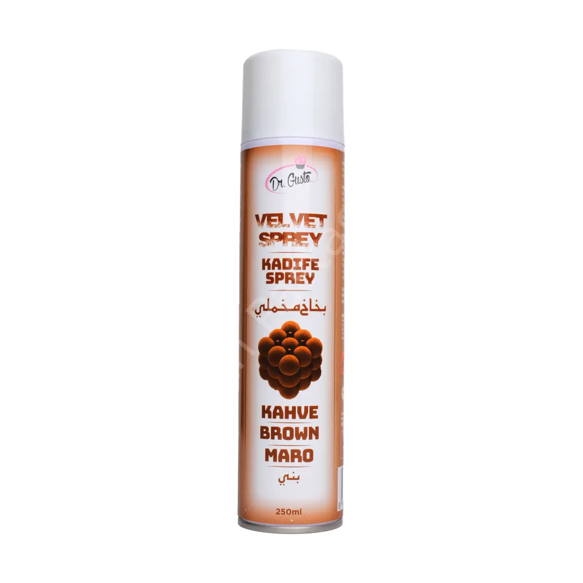 Dr. Gusto Velvet Spray (Kadife Efekt Sprey) Kahve 250 ml