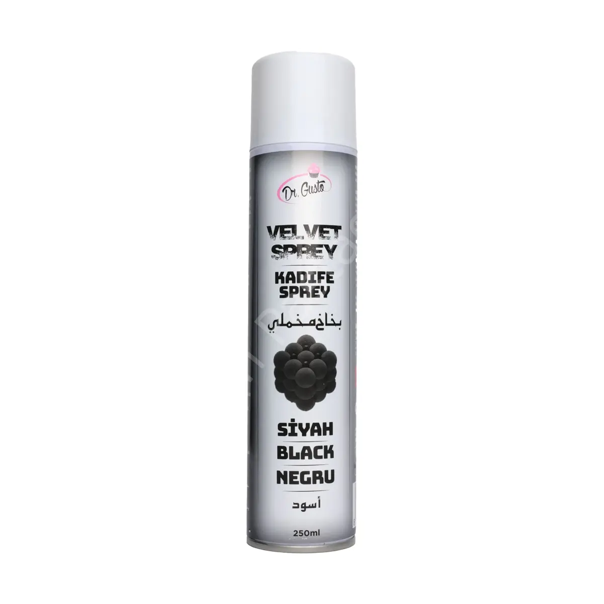 Dr. Gusto Velvet Spray (Kadife Efekt Sprey) Siyah 250 ml