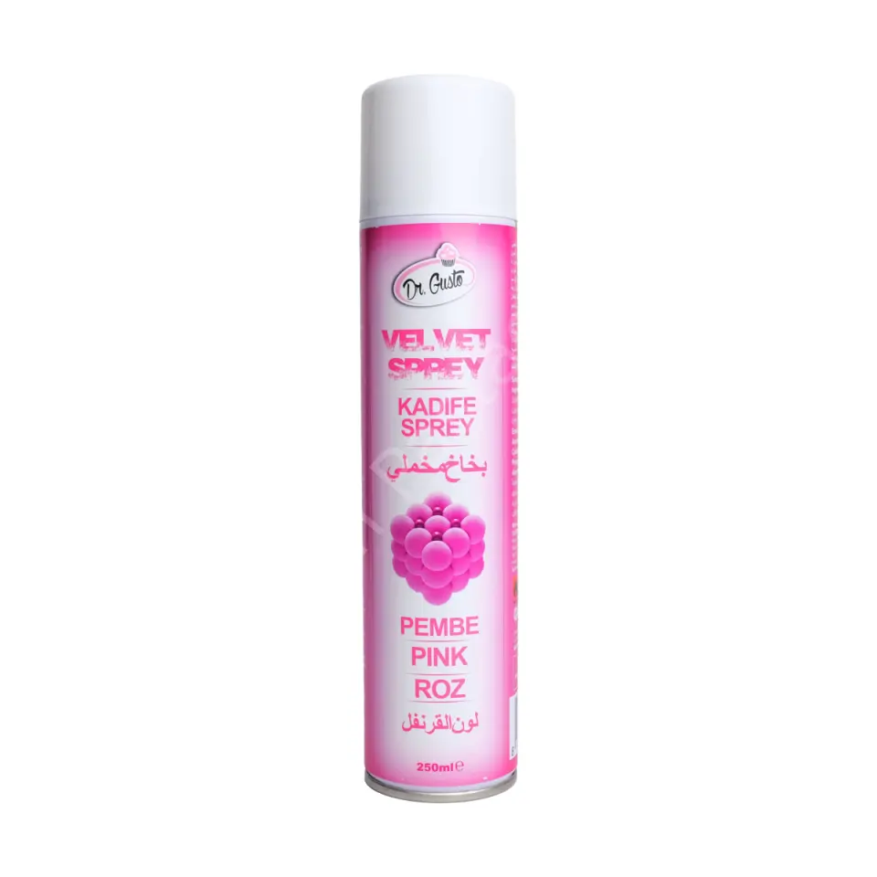 Dr. Gusto Velvet Spray (Kadife Efekt Sprey) Pembe 250 ml
