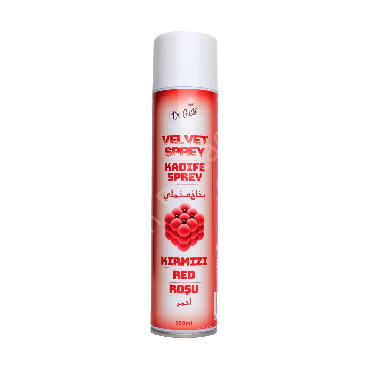 Dr. Gusto Velvet Spray (Kadife Efekt Sprey) Kırmızı 250 ml