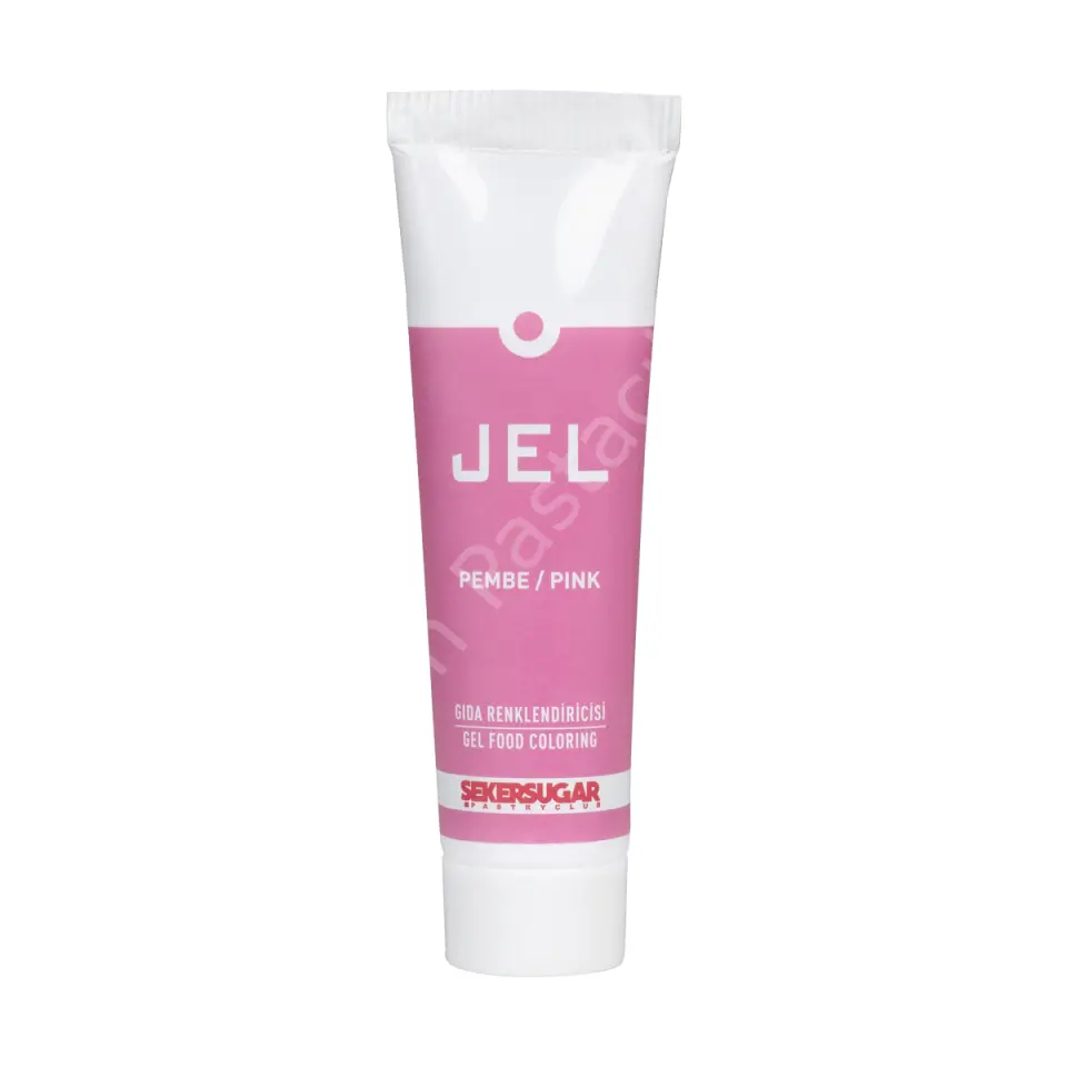 Şeker Sugar Tüp Jel Gıda Boyası Pembe 100 g