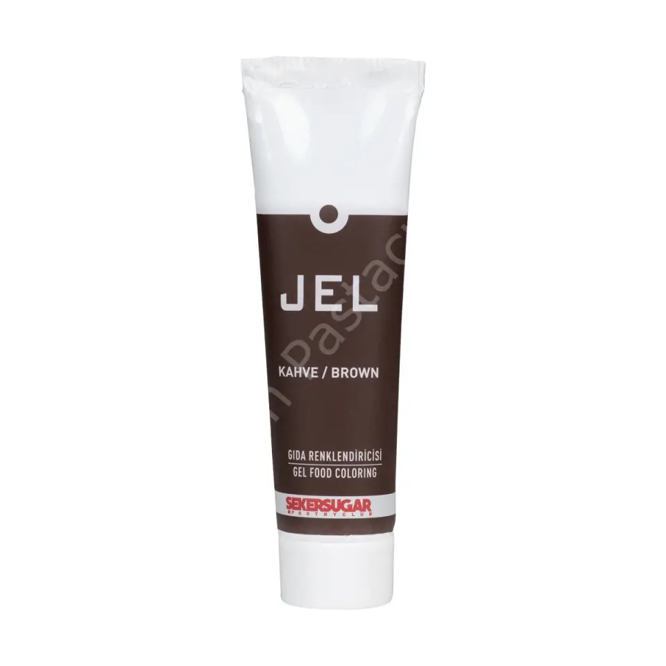 Şeker Sugar Tüp Jel Gıda Boyası Kahve 100 g