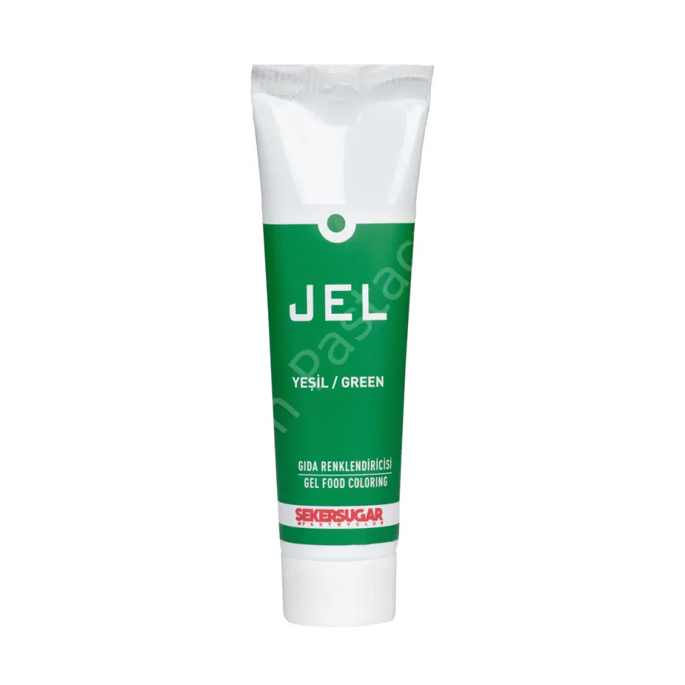 Şeker Sugar Tüp  Jel Gıda Boyası Yeşil 100 g