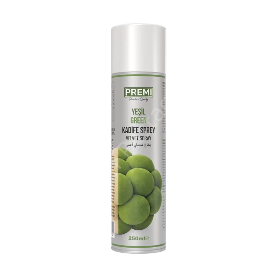 Premi Velvet Spray (Kadife Efekt Sprey) - Yeşil 250 ml