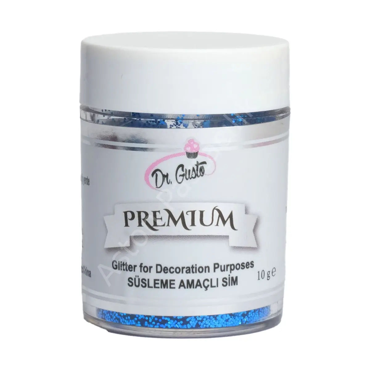 Dr. Gusto Premium Dekor Amaçlı Sim Mavi 10 g (Gıda Dışı)