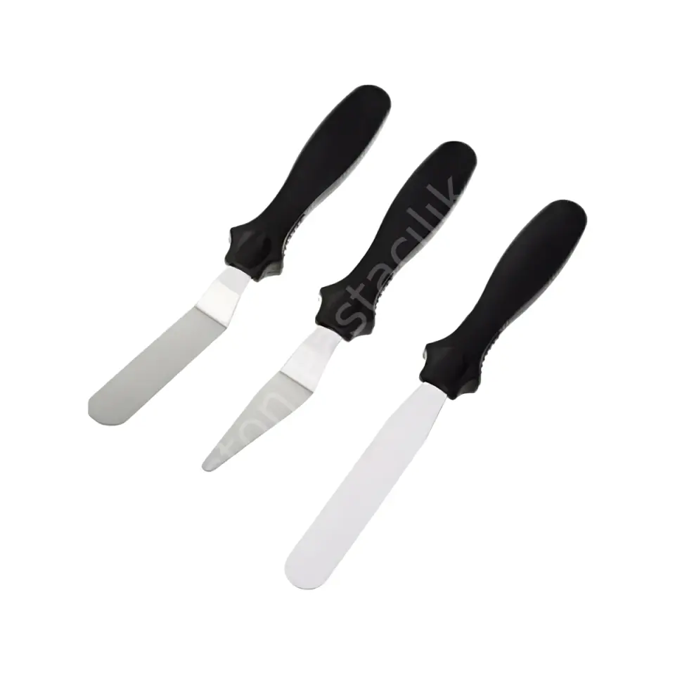Pasta Palet Bıçak Seti 3’lü - Spatula Seti