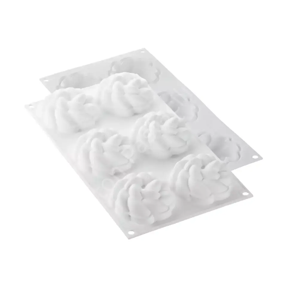 Silikomart Fleur 90 Silikon Çiçek Kalıbı - Christophe Michalak Serisi (6 Gözlü)