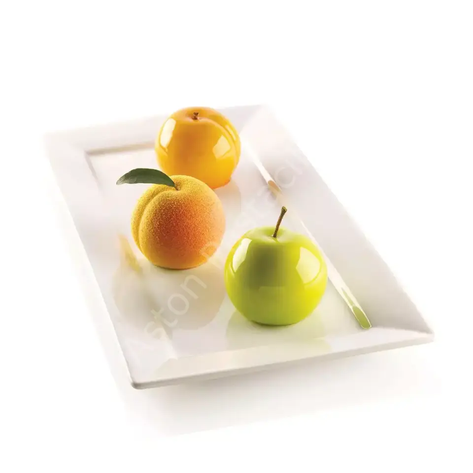 Silikomart Ispirazioni di Frutta 3D Silikon Meyve Tatlı Kalıbı (6 Gözlü)